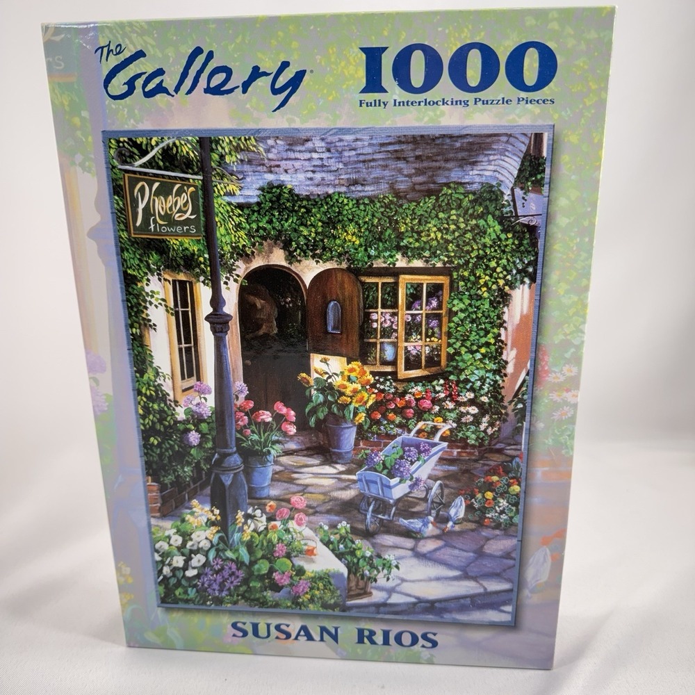 Sealed Susan Rios Phoebe's The Gallery 1000 Puzzle‎ USA Hasbro